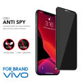 ( ANTI PECAH ) Antigores Spy Kaca CERAMIC MATTE Antigores Private (BLACK) TEMPERED GLASS PRIVASI/SPY FOR VIVO Y12 Y15 Y17 Y20 Y20S Y12S Y15s V17 V20 SE Y53S Y21 Y21S Y33S Y75 5G Y30 Y50 S1 S1 PRO V15 PRO - Tempered Glass - Pelindung Layar - Anti gores. 
