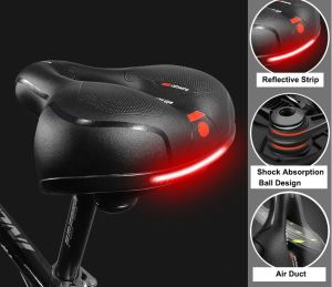SG Bicycle Seat Saddle Memory Foam Cushion
