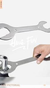 1 Pcs Bike Headset Wrench 30/32/36/40mm Spanner Portable Cycling Outdoor Spanners Repair Tools