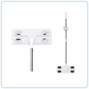 【DAILY ESSENTIAL】 Disposable Wipe Flat Mop | Mop or Wet/Dry Refill Wipes 5 Packs