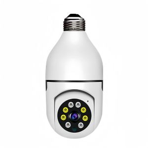 【Fast delivery】 CCTV Dual Cam Outdoor  Bulb  CCTV With Audio  with light  And Speaker WIFI Connect To Cellphone CCTV Camera 360 Outdoor Waterproof Night Vision 1080P HD Security Camera