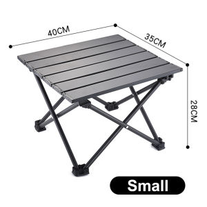 Outdoor folding table Aluminum alloy portable dining table Camping BBQ Picnic TableJadual kemping 可折叠便携式露营桌