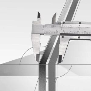 Double Scale Plastic Verniers Calipers with 0.1mm Resolution High Verniers Calipers Device for Precise Measurement