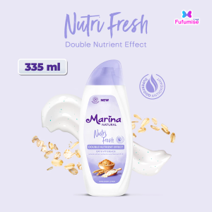 MARINA Natural Hand & Body Lotion PART 2 | 335ml | 475ml | 24H Moisturizing | UV White | Pelembab Tubuh | FUFUMISE
