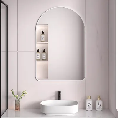 Bathroom Mirror HD Oval Mirror Shatterproof Glass Mirror Hanging wall mirror