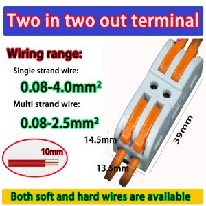Quick Connect Terminal Multifunctional Press Type Wire Connector Household Hotel Lighting Fixtures