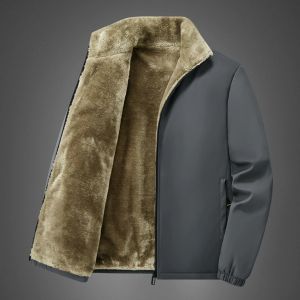 Quảng Đông C♢Áo khoác lót lông siêu ấm - Vải gió tráng bạc cao cấp chống rét chống nước lông cừu mềm mại ấm áp - Mã A93/21