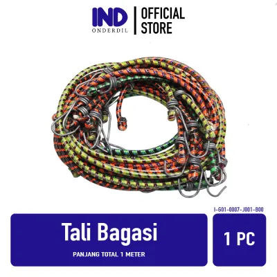 Tali Bagasi-Pengkait-Pengikat Barang Elastis Multi Fungsi Sepeda Motor Mobil 1M-1 Meter-M