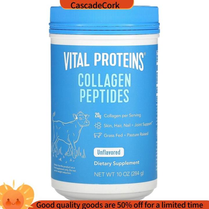 CascadeCork Vital Proteins, Collagen Peptides, Unflavored, 10 oz (284 g ...