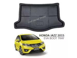 Honda Jazz 2014-2019 EVA Copolymer Car Boot Tray Luggage Cargo Trunk Tray- Waterproof