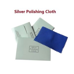 【READY STOCK】Silver Jewelry Cleaning S925 Polishing Cloth (9cm x 6cm)