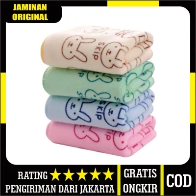 [BISA COD] Anduk Bayi Lembut Nyerap Air - Handuk Kecil Bayi - Handuk Anak