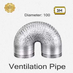 Aluminium Flexible Hose COOKER HOOD EXHAUST HOSE Ducting Hose Aluminum Flexible Exhaust Air Vent Pipe Duct Ventilation