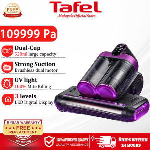 109999Pa Portable Cordless Dust Mite Vacuum Cleaner Strong Suction UV-Light Sterilization Handheld Mite Remover Vacuum