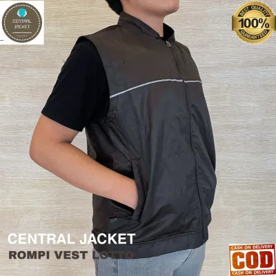 Rompi Vest Pria - Rompi Anti Air dan Angin - Rompi Motor Outdoor