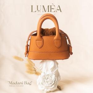 Lumea - Tas Wanita Tangan Handbags Sling Bags Mini Madani Kulit Jeruk Timbul Terbaru