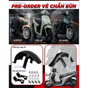 Dè chắn bùn Feliz / Viper vè sau xe điện VINFAST + pát ốc nhựa PP nguyên khối siêu bền chắc chắn CHÍNH HÃNG BFBIKE LZD01