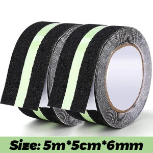 Dizoey 10M Anti Slip Grip Tape Glow in The Dark Stairs Floor Safety Adhesive Stickers Luminous Waterproof Traction Tapes for Indoor Outdoor