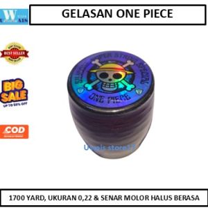 Gelasan Aduan One Piece By Uwais Kite 022 Panjang 1700 Yard Halus Berasa Layangan Main Uluran Tarik