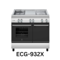 Electrolux ECG-930W/ECG-940W/ECG-932W/ECG-942W/ECM-932X Freestanding Gas Cooker with 62L Oven. 