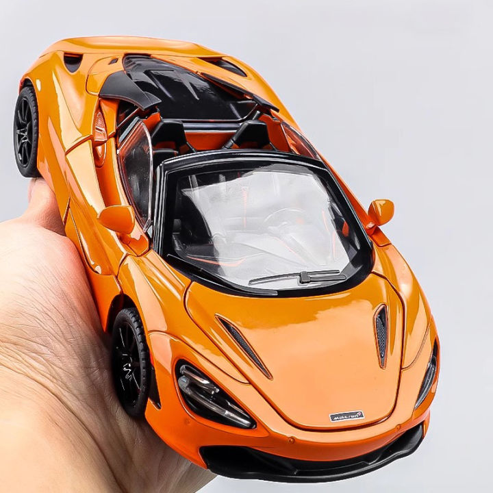 1:24 Mclaren 720S Alloy Racing Car Model Diecast Metal Sports Car