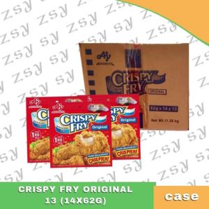 *1 BOX CRISPY FRY® ORIG 62g pack of 7 Breading Mix for Chicken