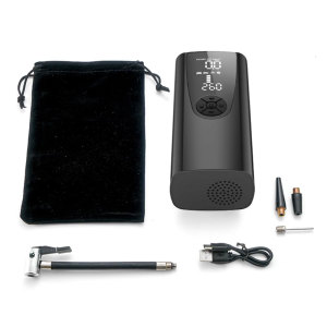 Bike Car Starting Device Jump Starters Digital Tire Inflator with LED Light for Unexpected Low Tire Pressure Situations