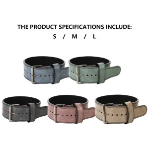 Leather Weightlifting Belt Powerlifting Belt Fitness Belt Gym Lifting Belt for Bodybuilding Strength Training