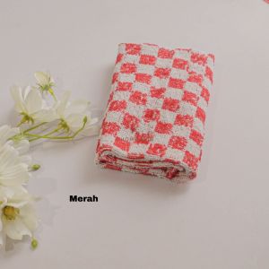 Serbet Dapur Motif Catur/Lap Dapur Bahan Handuk/Kain Lap Checker Kotak-Kotak