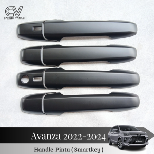 Cover Handle Pintu Mobil Avanza 2022 - 2024 Hitam Variant