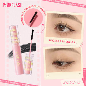 PINKFLASH #OhMyWink Limitless Eyelash Curled Ultrathin Fibre Waterproof Mascara PF-E10 - Natural Curling with 360° Micro Brush Head