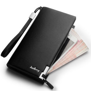 PRODUK IMPOR BAELLERRY FACTORY OUTLET DOMPET PANJANG TEBAL RESLETING SEMI KULIT SW002 - BAELLERRY OUTLET