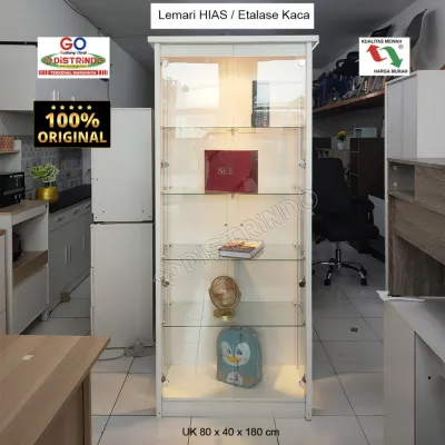 Lemari Hias Kaca / Lemari Etalase kaca / Lemari Pajangan