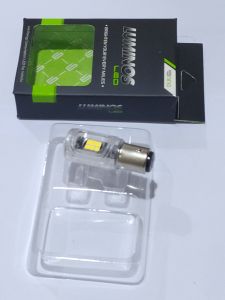 LAMPU STO REM LED LUMINOS S25 GS1 BAYONET 16 MATA TIDAK KEDIP/REDUP TERANG MOBIL MOTOR