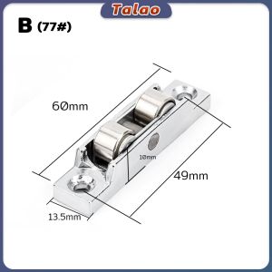 Talao Slot/Flat Wheel 88/77 Style Sliding Door Casement Pulley Window Pulley Roller Wheel