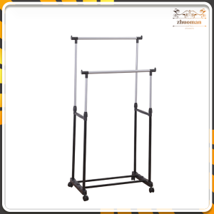 ราวตากผ้าราวคู่ ราวแขวนผ้าบาร์คู่ รองรับน้ำหนักได้ดี มีความสามารยถรับน้ำหนักได้แข็งแกร่ง ใช้แขวนผ้า ราวตากผ้าเหล็ก
