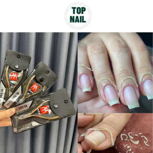 Kìm nhặt da cắt móng tay nail , Kiềm cắt da A 555 Chính hãng loại  