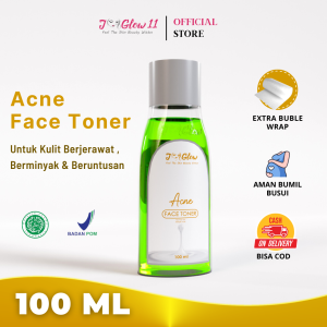 Jglow Skincare  face toner acne untuk jenis kulit berminyak dan berjerawat  - 100 ML Bisa COD Gratis Ongkir