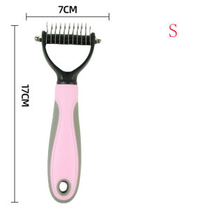 Dog Dematting Comb Pet Hair Comb Hair Knot Untangle Comb Brush  For Cats  Dog Pet Supplies Grooming Supplies