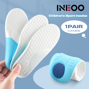 INEOO 1Pair Kids Sports Insoles Memory Foam Sports Running Insole Children Plantar Fasciitis Arch Support Orthotic Comfort Shoe Sole