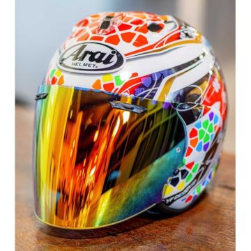 arai helmet malaysia online VX-Pro4 - Stream - Pink Rounded chin bar maintains compact shell length resulting in less protrusion Arai Malaysia | Open Face