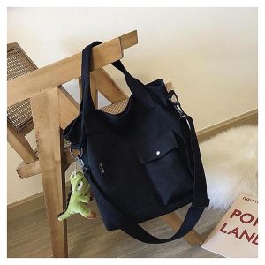 Túi Xách Đeo Chéo Canvas Froggy & Khủng Long Thời Trang Hàn Quốc - Mã XT022