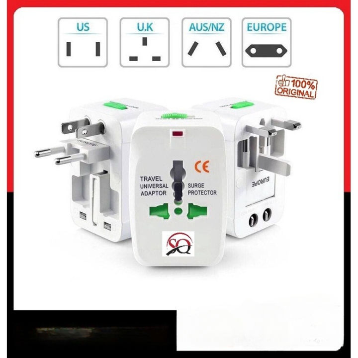 All in One Universal International Plug Travel Adapter Worldwide Travel ...