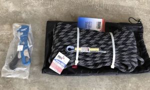 เชือกโรยตัว 30 เมตร พร้อมตัวเบรกอัตโนมัติ Static Rope with Self Braking Descender ยี่ห้อ Yamada รุ่น Y-SBD-A