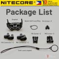 Nitecore BM06 Bike Mount for Headlamp - HC65 UHE - HC60 UHE - Mountain Bike -Sports Camera Interface. 