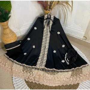 Mukena Dewasa Velvet Audrey Silk Premium Mewah Super Jumbo Viral Mukena Dewasa Velvet Terbaru 2025