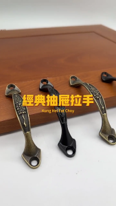 Modern Zinc Alloy Furniture Handle Stylish Pull Fashionable Handle Simple Installation for Storage Cabinet or Cupboard