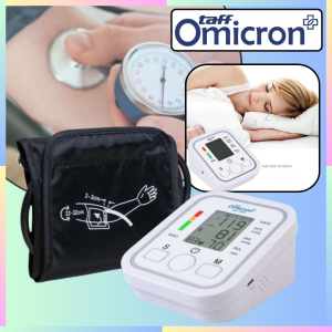 FAST DELIVERY TaffOmicron Tensi Pengukur Tekanan Darah dan Gula Tinggi Digital Sphygmomanometer
