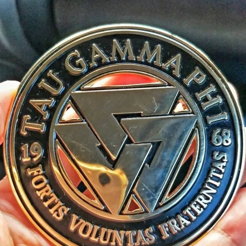 2023 NEW】 TAU GAMMA PHI Car Emblem Inches Gold Car Sticker