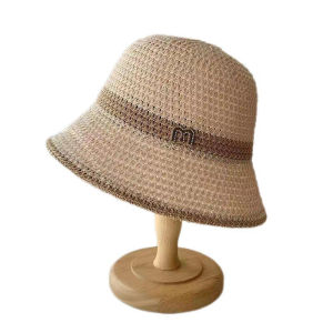 Minwen 1PC New Outdoor UV Protection Sun Hat Summer Womens Bucket Foldable Basin Sunscreen Cap Hollow Stitching Panama Hats Fisherman